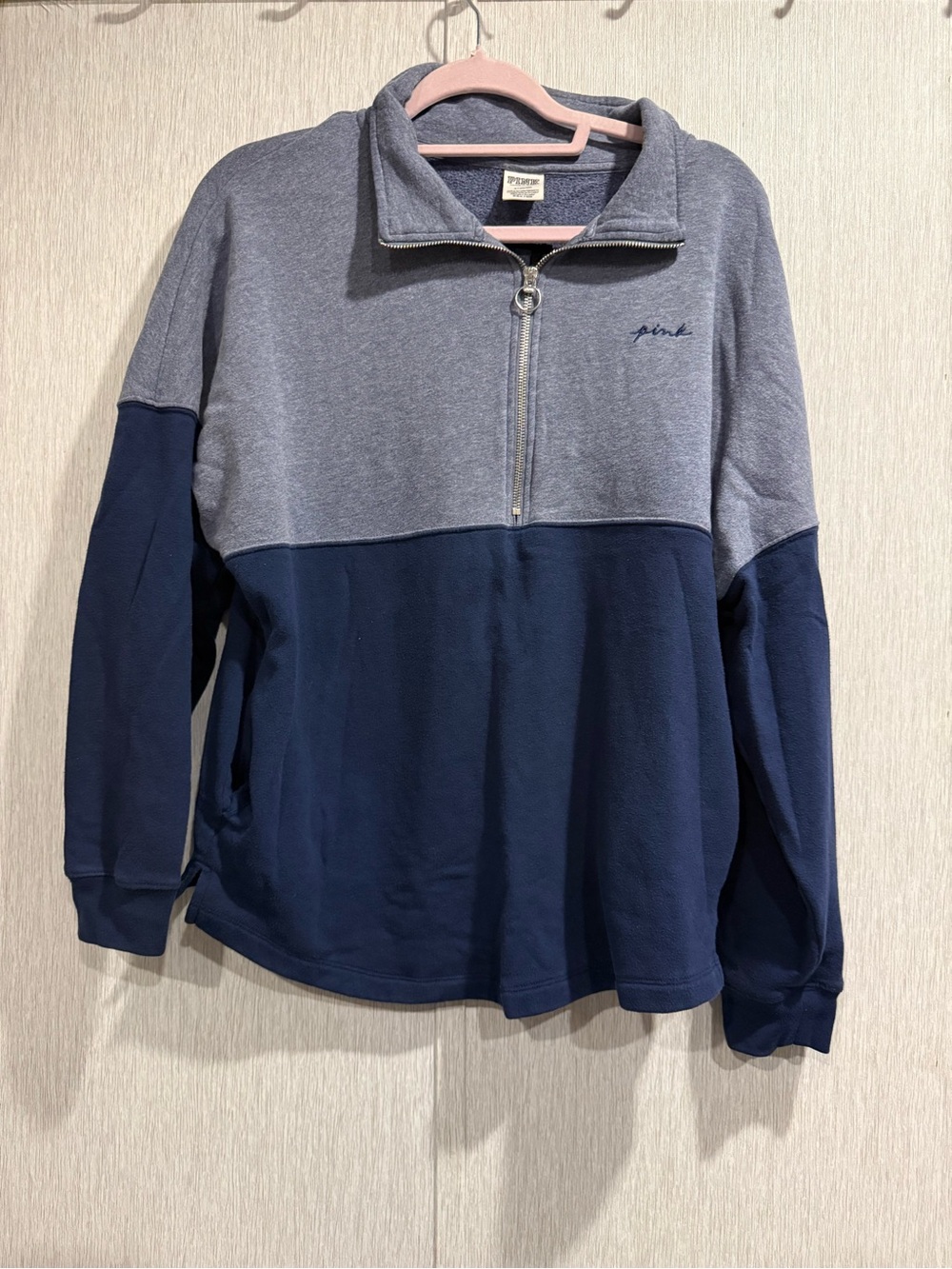 PINK Victoria's Secret Half-Zip